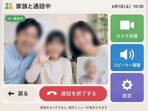 高齢者施設向け通話システム
